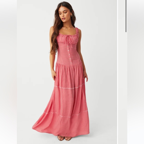 Christabelle Ruffle Maxi Dress - Picture 2 of 7